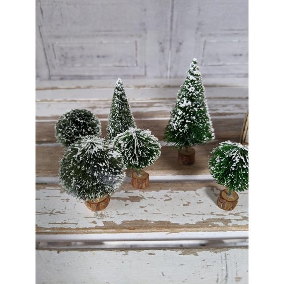 Dept 56 52035 frosted topiary trees village mini y - Picture 4 of 5